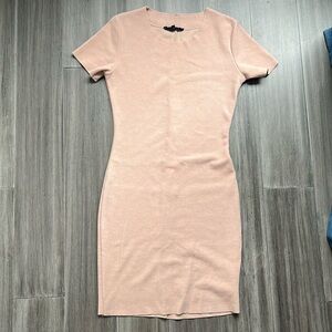 Nude Bodycon Dress